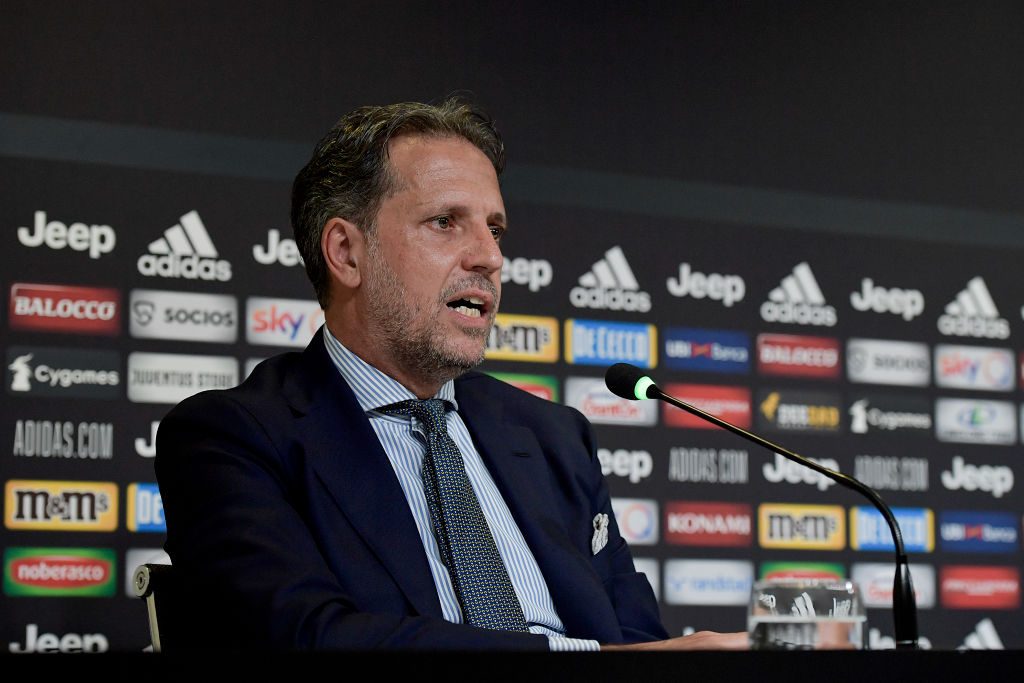 paratici Juventus Unveils Andrea Pirlo As New U23 Team Coach
