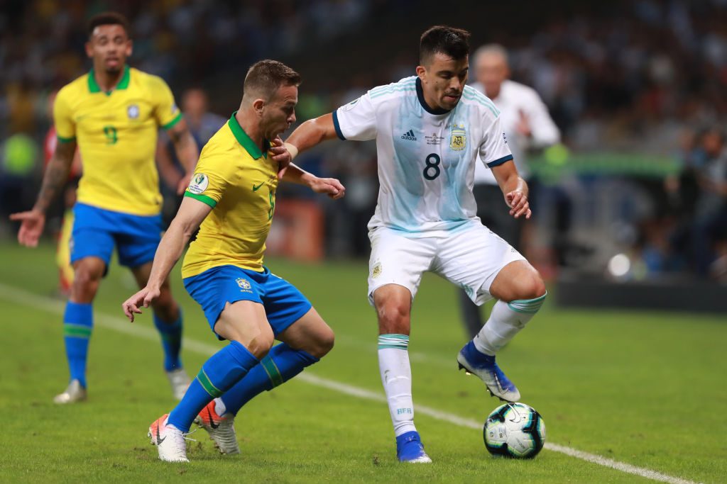 acuna Brazil v Argentina: Semi Final - Copa America Brazil 2019