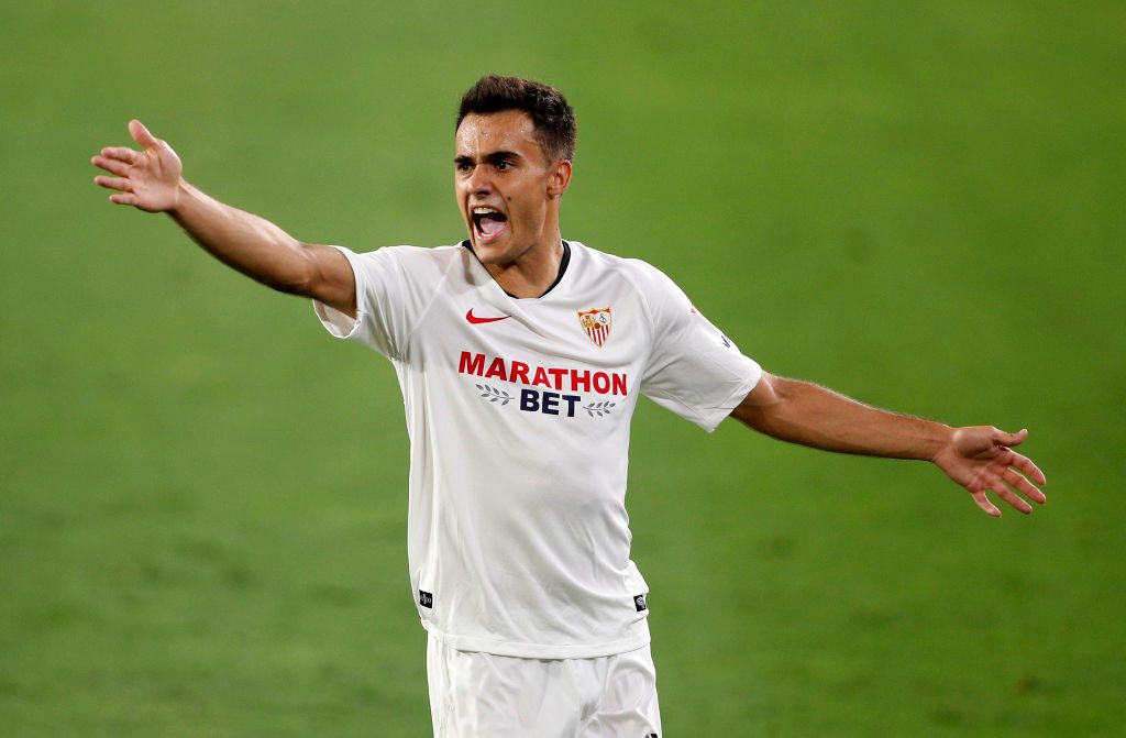 Reguilón siviglia  FC v RCD Mallorca  - La Liga