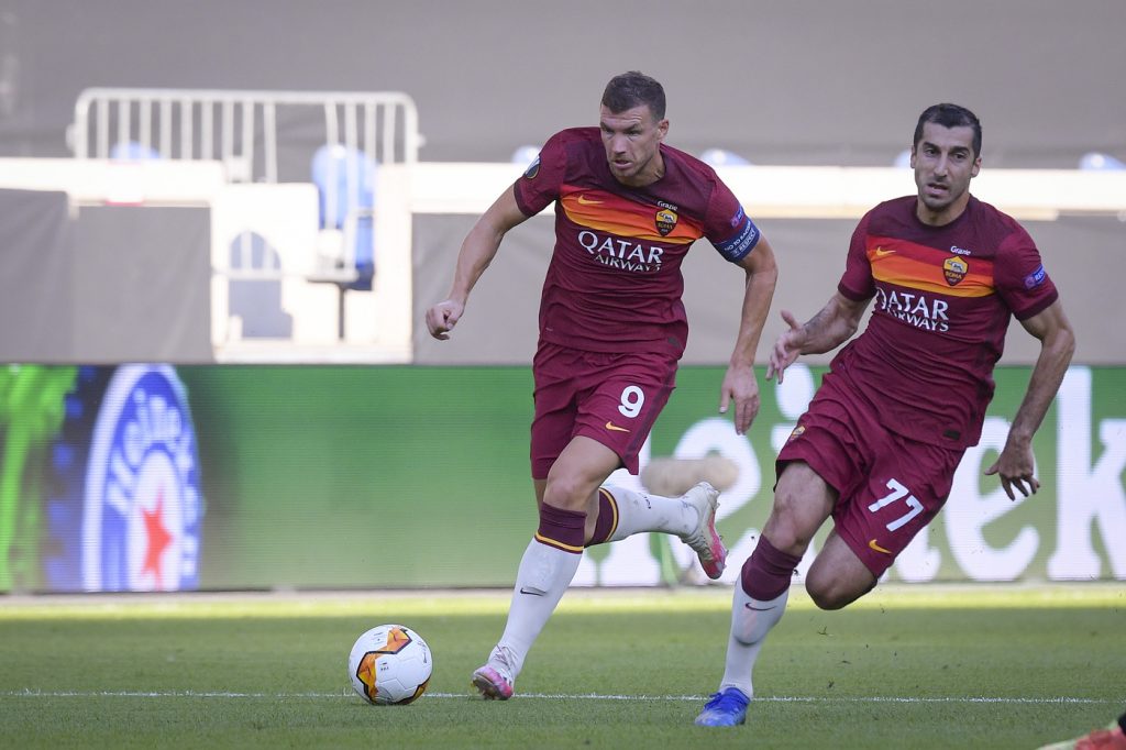 dzeko Siviglia vs Roma - Europa League 2019/2020 - Ottavi di Finale