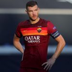 dzeko Sevilla FC v AS Roma - UEFA Europa League Round of 16