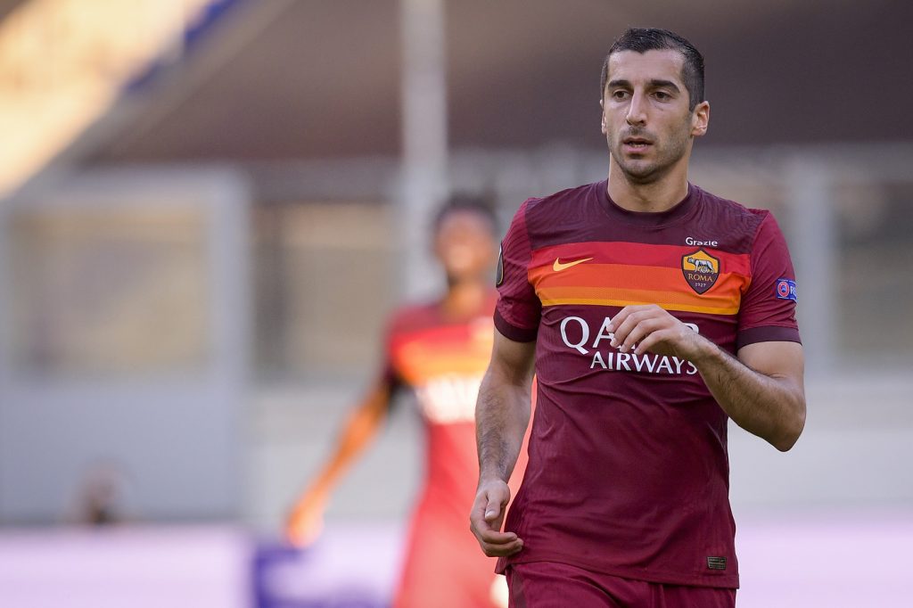mkhitaryan Siviglia vs Roma - Europa League 2019/2020 - Ottavi di Finale