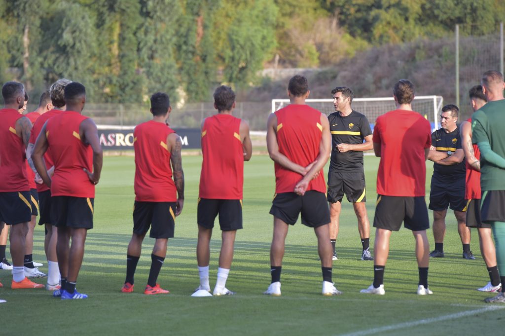 AS Roma, sessione di allenamento a Trigoria - Stagione 2020-2021AS Roma, sessione di allenamento a Trigoria - Stagione 2020-2021