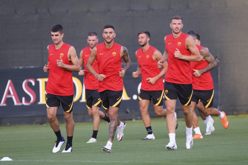 AS Roma, sessione di allenamento a Trigoria - Stagione 2020-2021AS Roma, sessione di allenamento a Trigoria - Stagione 2020-2021