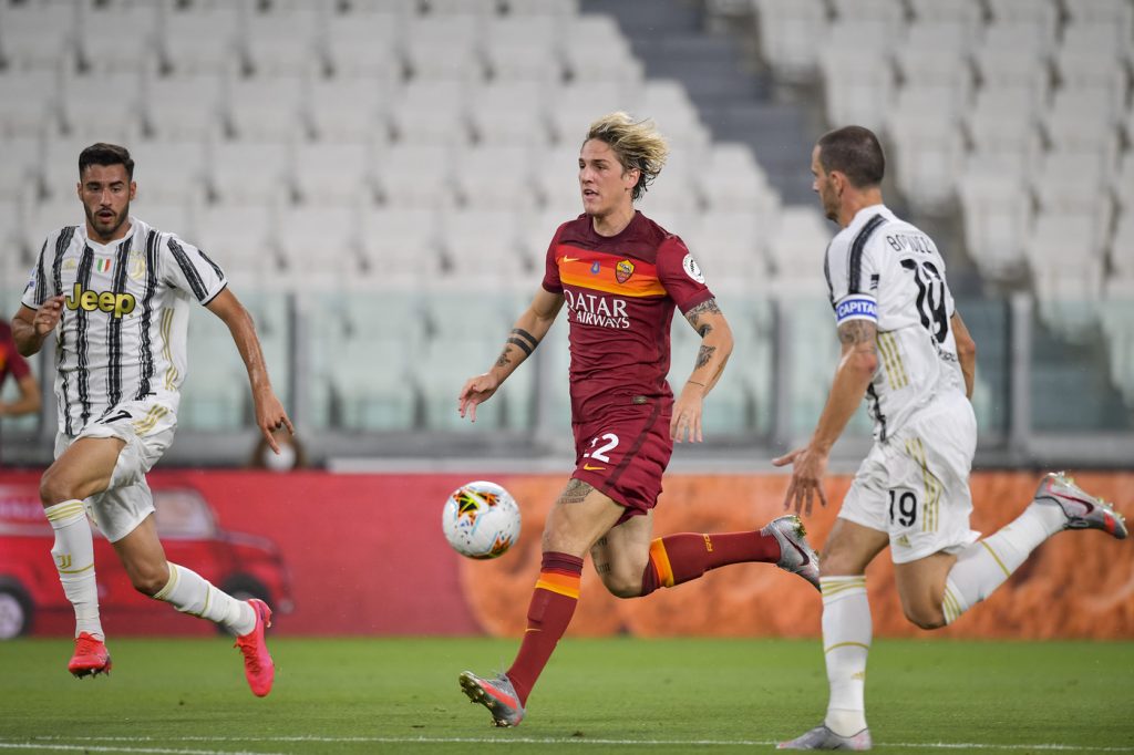 zaniolo Juventus vs Roma - Serie A TIM 2019/2020
