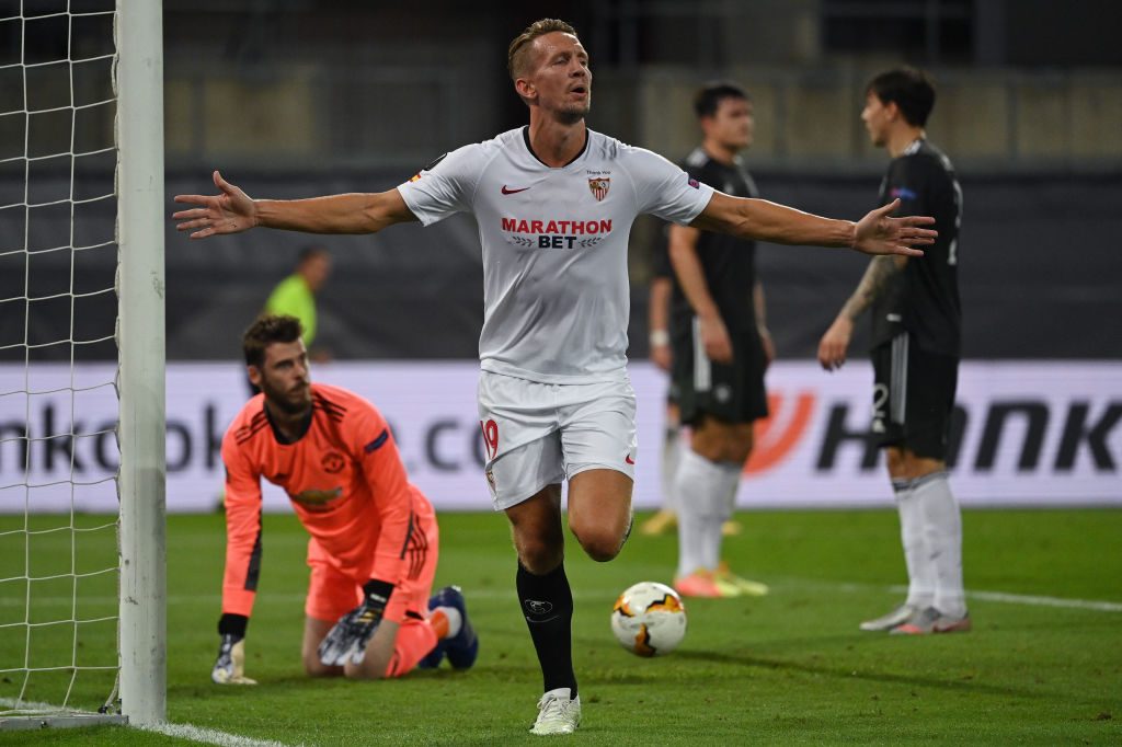 siviglia de jong Sevilla v Manchester United - UEFA Europa League Semi Final
