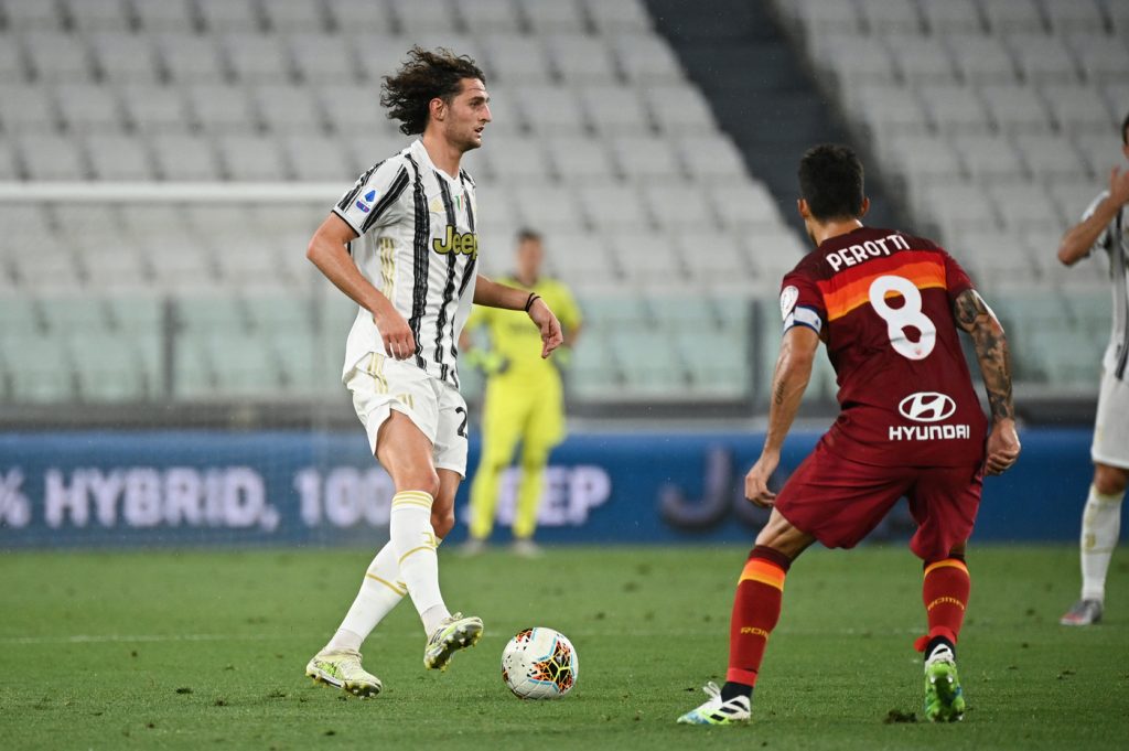 perotti rabiot Juventus vs Roma - Serie A TIM 2019/2020