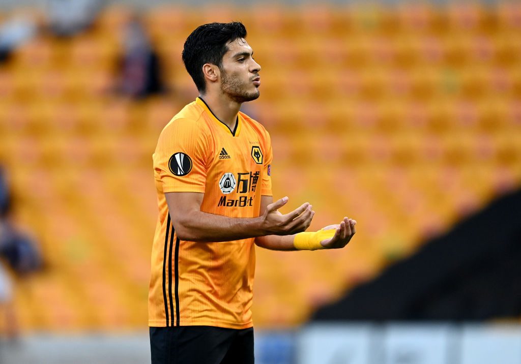 raul jimenez Wolverhampton Wanderers v Olympiacos FC - UEFA Europa League Round of 16: Second Leg