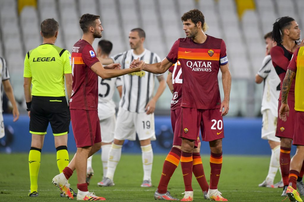 fazio cristante Juventus vs Roma - Serie A TIM 2019/2020