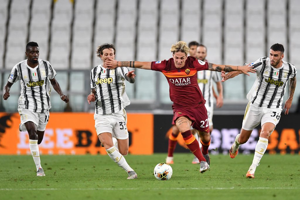 zaniolo Juventus v AS Roma - Serie A