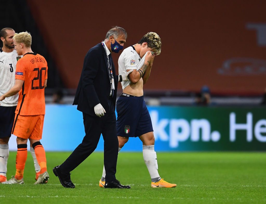zaniolo Netherlands v Italy - UEFA Nations League