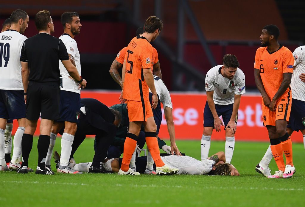 zaniolo Netherlands v Italy - UEFA Nations League