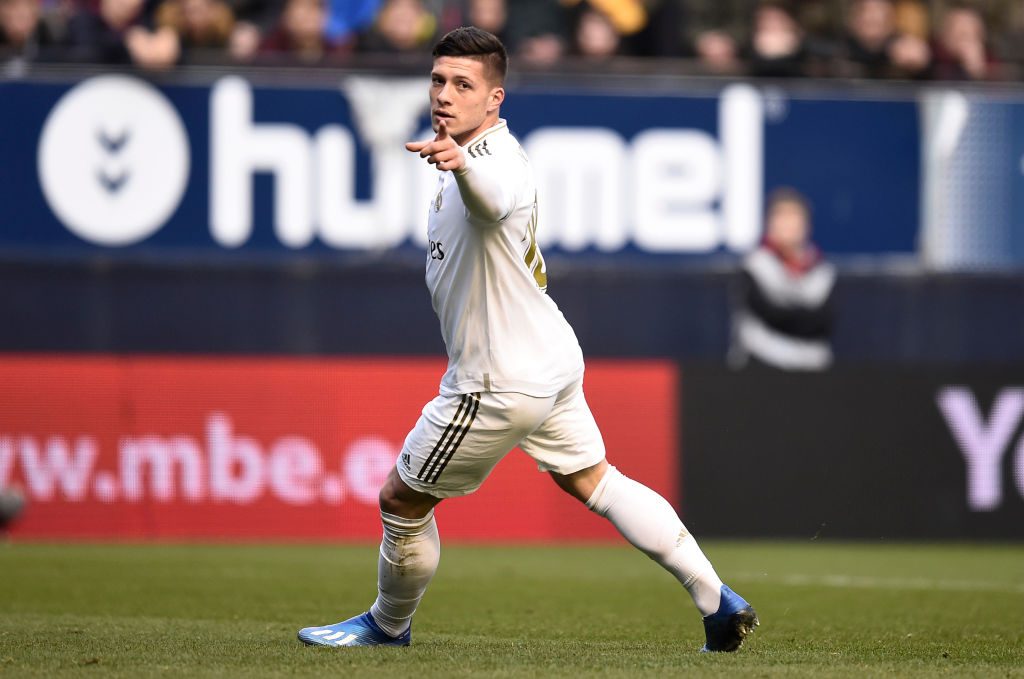 jovic CA Osasuna v Real Madrid CF  - La Liga