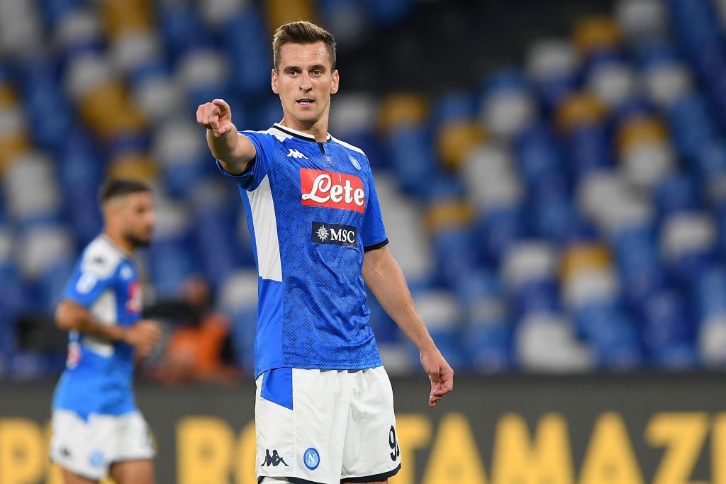 milik SSC Napoli v AS Roma - Serie A