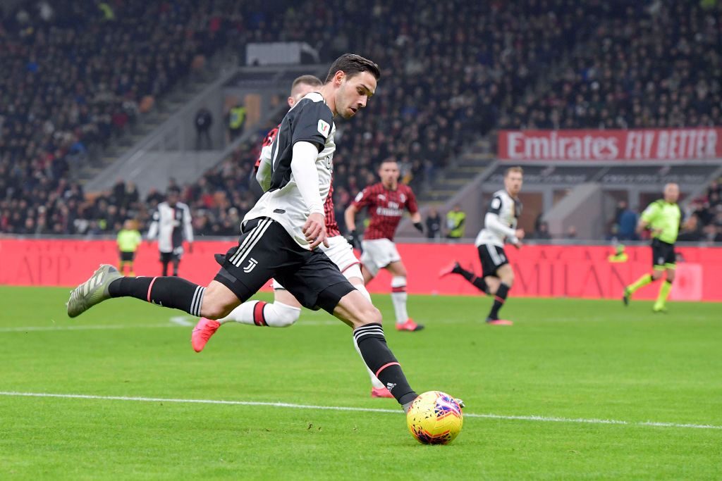 de sciglio AC Milan v Juventus - Coppa Italia: Semi Final