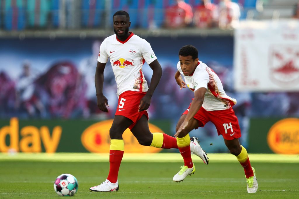 upamecano RB Leipzig v 1. FSV Mainz 05 - Bundesliga