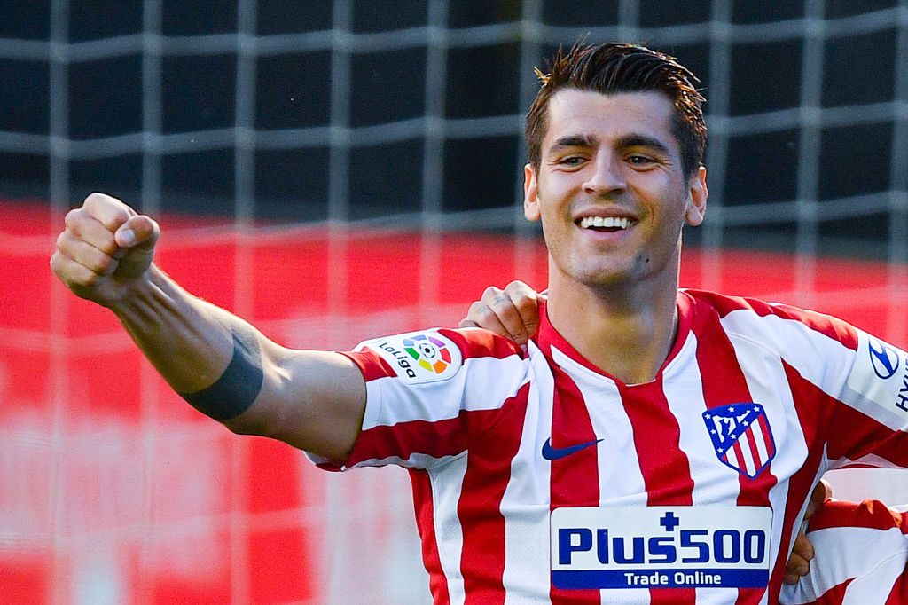 morata RC Celta de Vigo v Club Atletico de Madrid  - La Liga