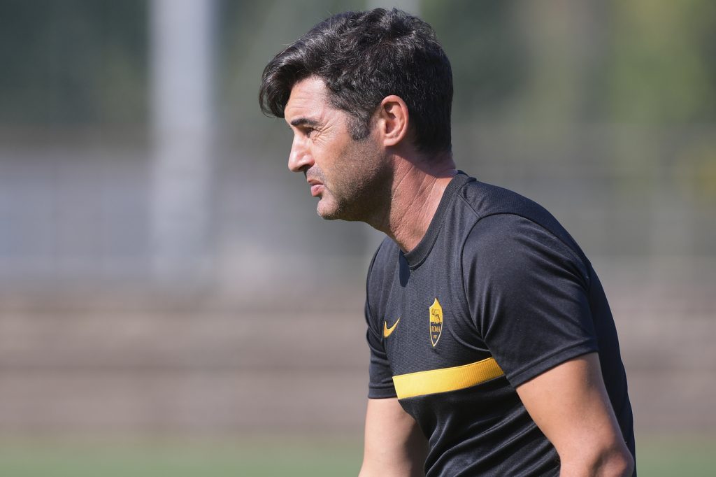 fonseca AS Roma, sessione di allenamento a TrigoriaAS Roma, sessione di allenamento a Trigoria