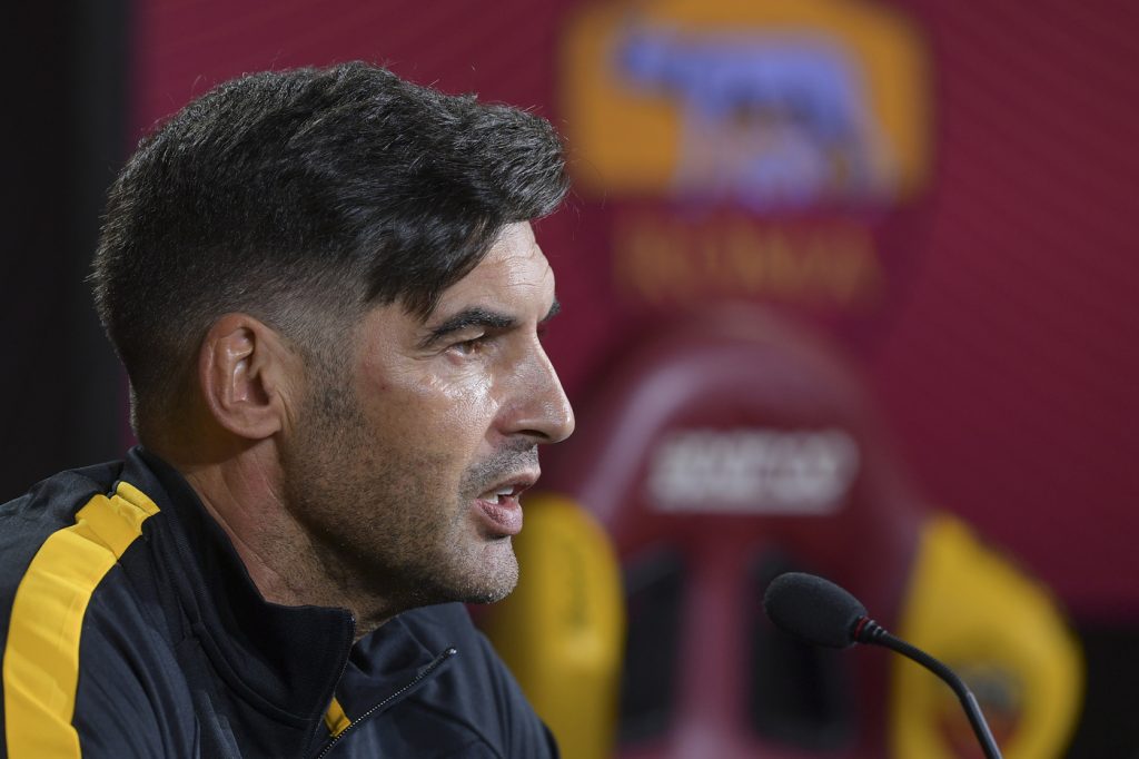 AS Roma, la conferenza stampa di Paulo Fonseca