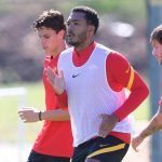 Juan Jesus Calafiori Antonucci AS Roma, sessione di allenamento a TrigoriaAS Roma, sessione di allenamento a Trigoria
