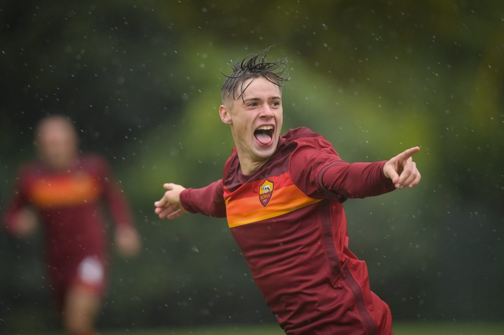 zalewski Roma vs Genoa - Campionato Primavera 1 2020/2021