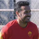Pedro AS Roma, sessione di allenamento a Trigoria - Stagione 2020/2021AS Roma, sessione di allenamento a Trigoria - Stagione 2020/2021
