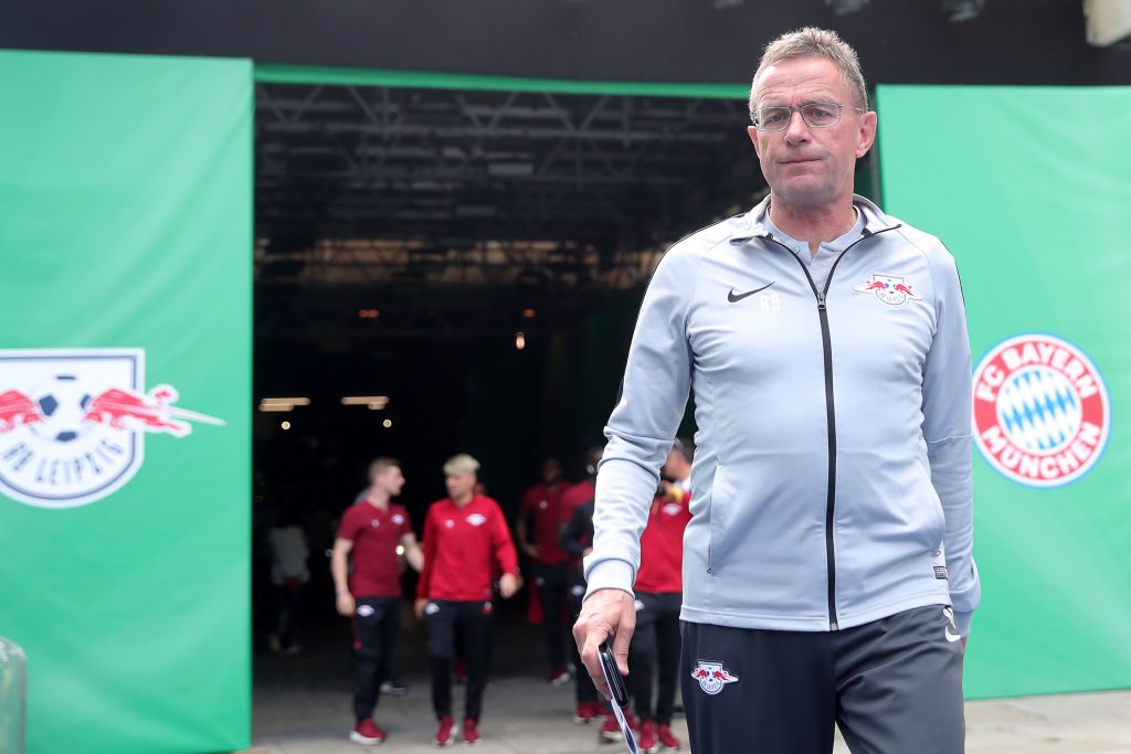 rangnick DFB Cup Final 2019 - Training And Press Conference