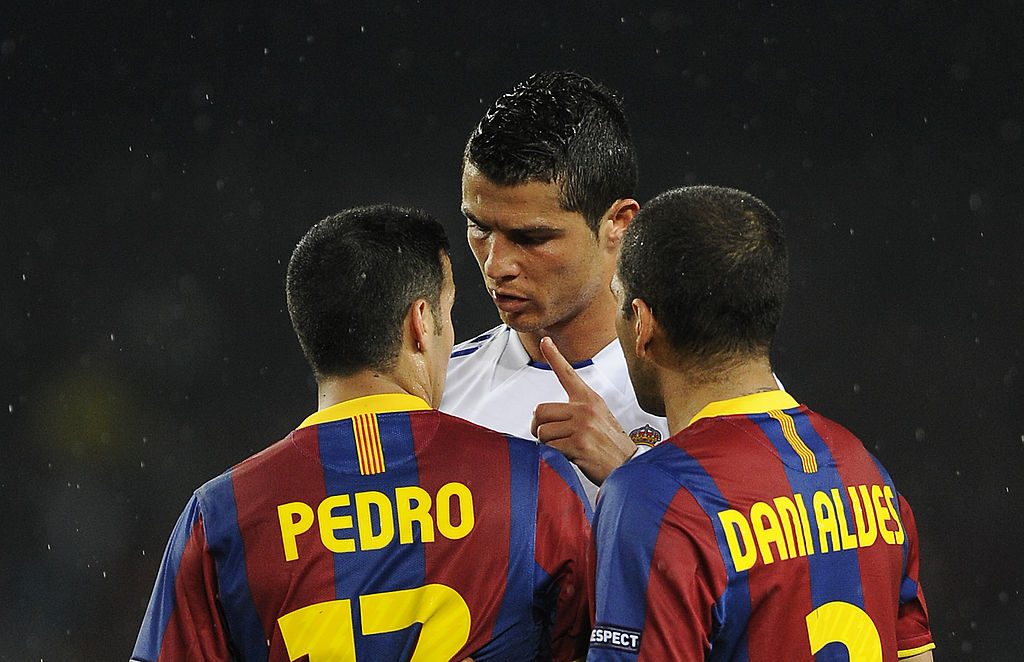 pedro ronaldo Barcelona v Real Madrid - UEFA Champions League Semi Final