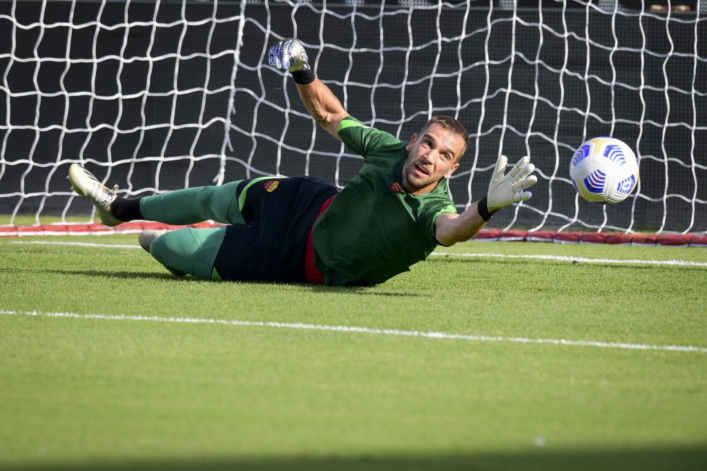 pau lopez Amichevole: Cagliari vs AS Roma