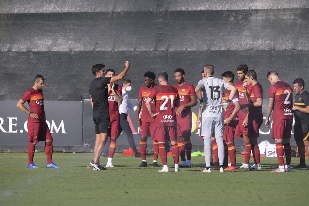 fonseca AS Roma vs Sambenedettese - Partita Amichevole