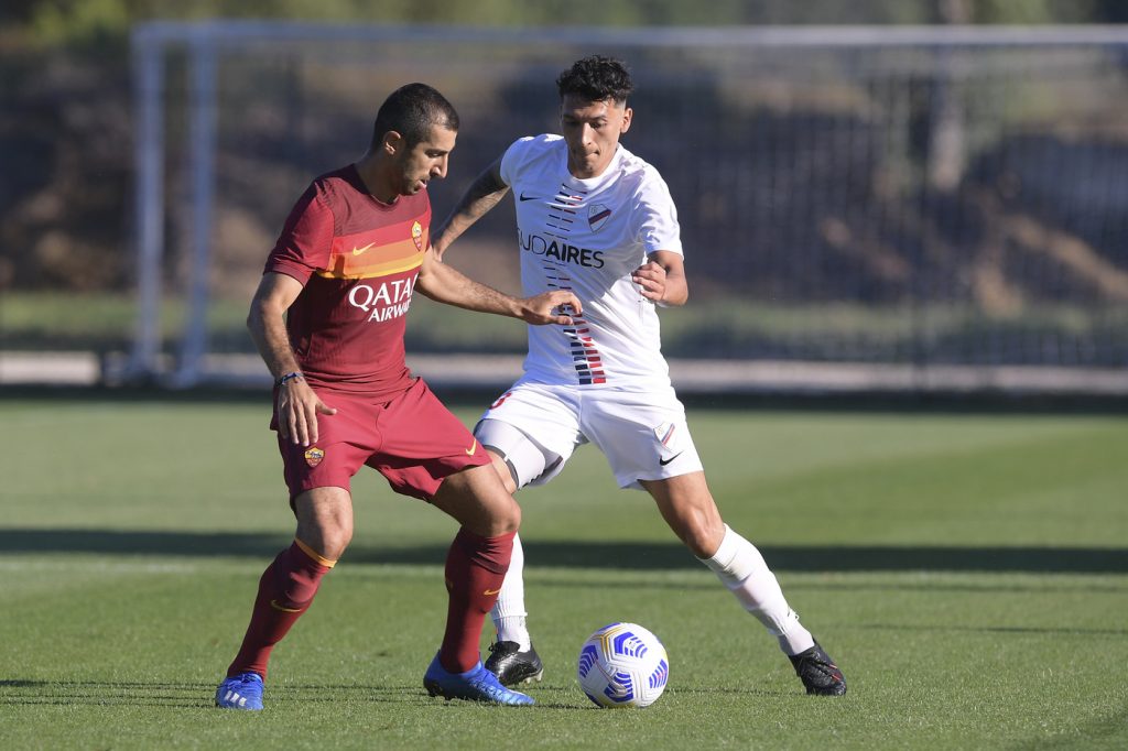 mkhitaryan montero AS Roma vs Sambenedettese - Partita Amichevole
