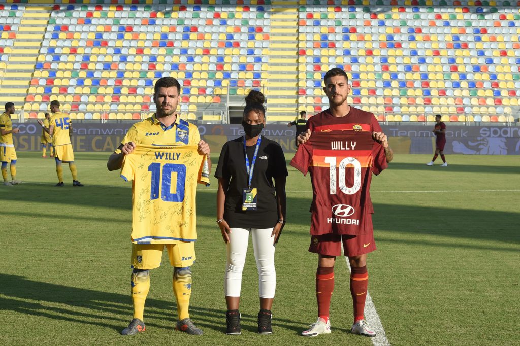 Pellegrini Frosinone Roma willy