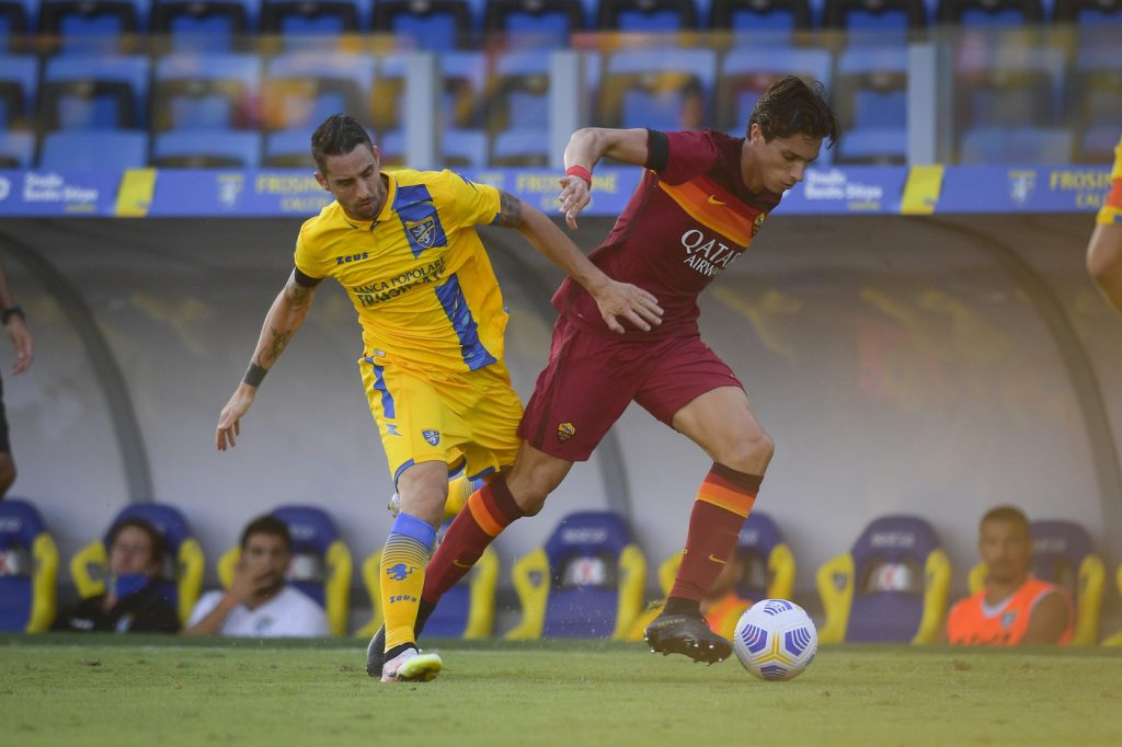 Calafiori Frosinone vs Roma - Gara amichevole