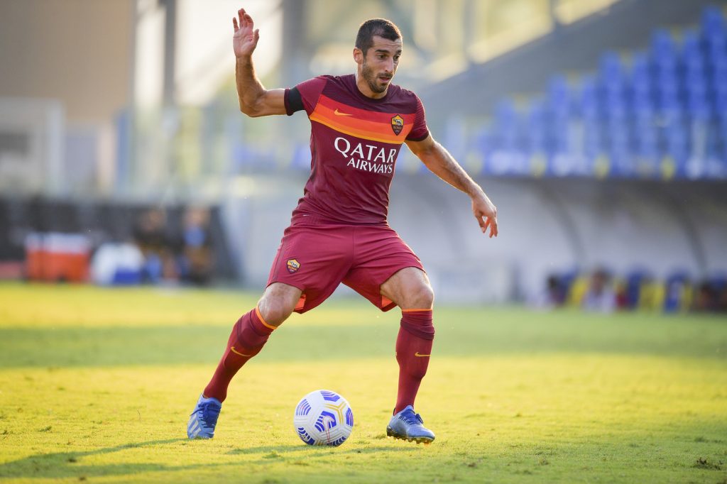 Mkhitaryan Frosinone vs Roma - Gara amichevole
