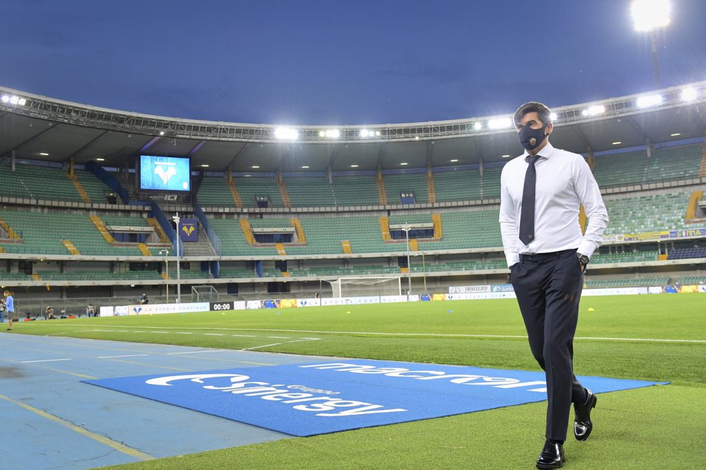 fonseca Hellas Verona vs Roma- Serie A TIM 2020/2021