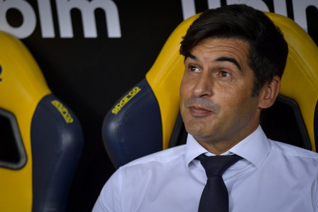 fonseca Hellas Verona vs Roma- Serie A TIM 2020/2021