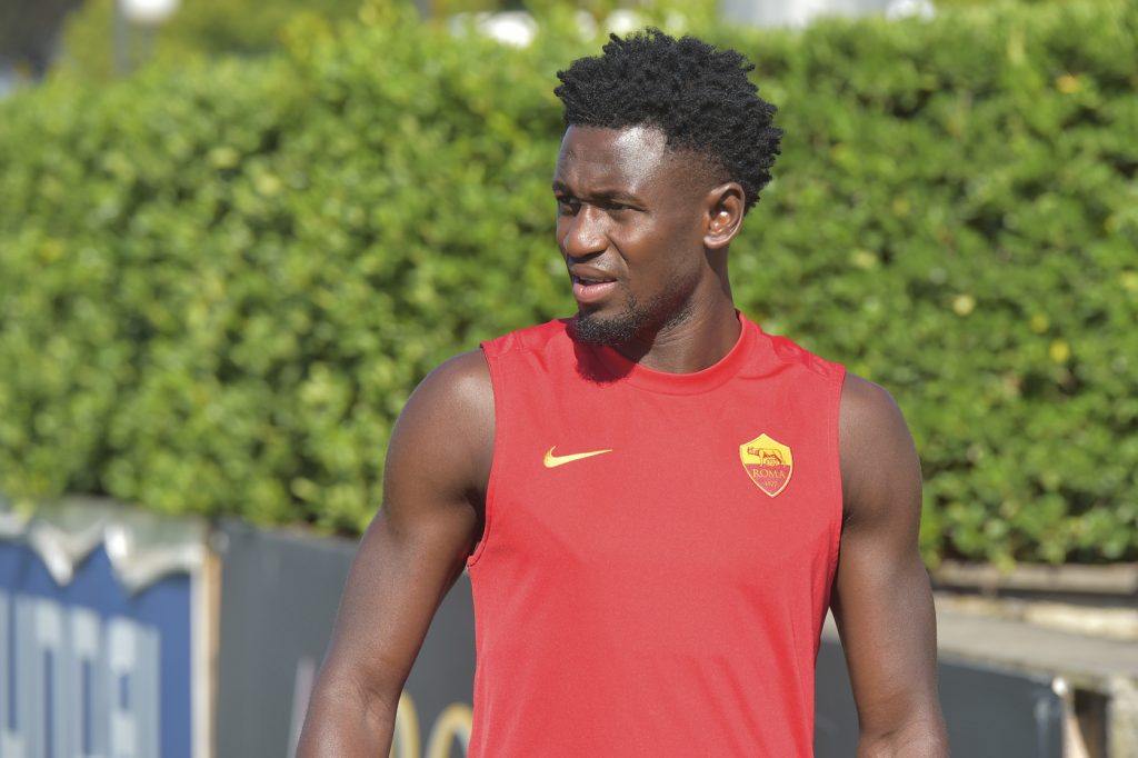 Diawara AS Roma, sessione di allenamento a Trigoria - Stagione 2020/2021AS Roma, sessione di allenamento a Trigoria - Stagione 2020/2021