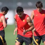 Perotti Villar AS Roma, sessione di allenamento a Trigoria - Stagione 2020/2021AS Roma, sessione di allenamento a Trigoria - Stagione 2020/2021