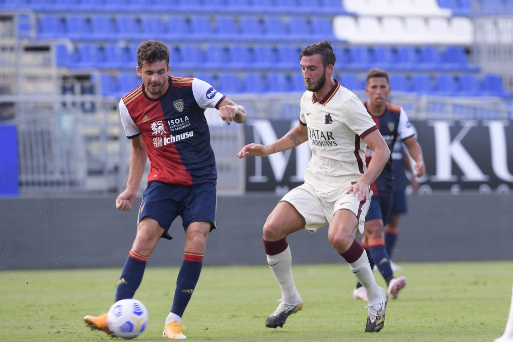 Amichevole: Cagliari vs AS Roma cristante