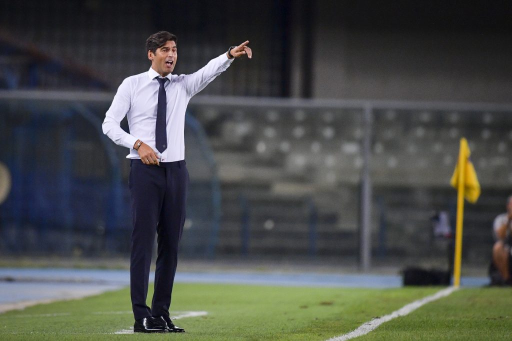 fonseca Hellas Verona vs Roma- Serie A TIM 2020/2021