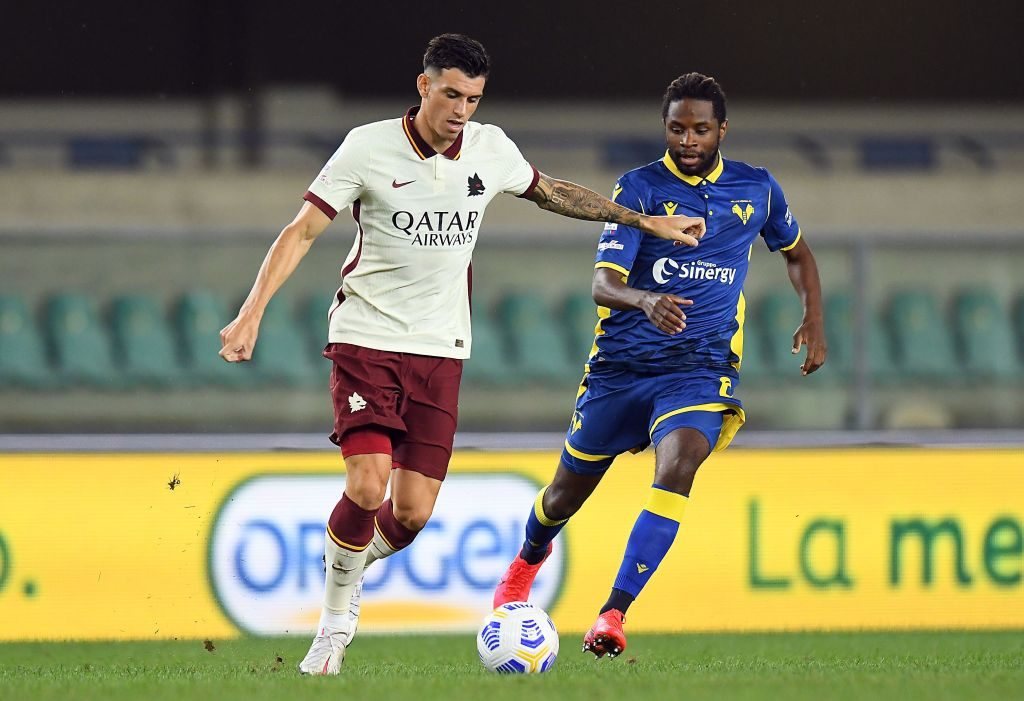 mancini tameze Hellas Verona FC v AS Roma - Serie A