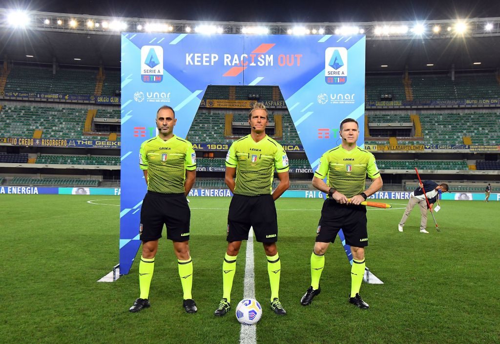 chiffi arbitro Hellas Verona FC v AS Roma - Serie A