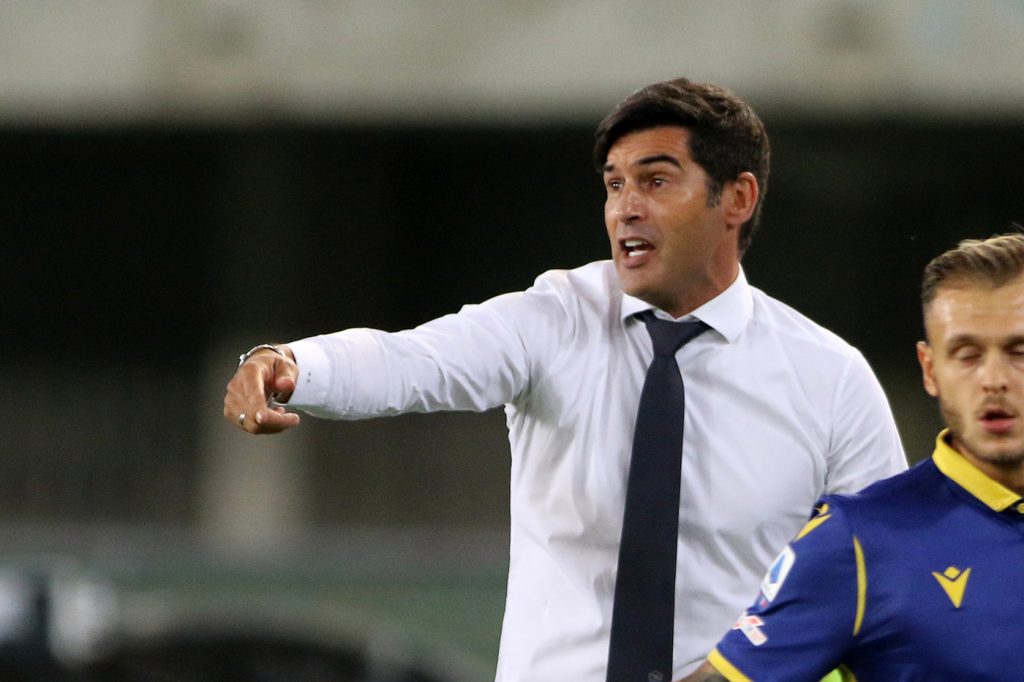 fonseca Hellas Verona vs Roma- Serie A TIM 2020/2021