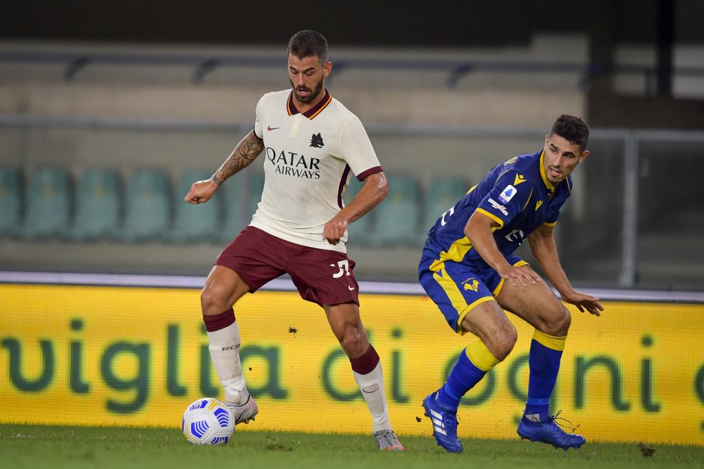 spinazzola Hellas Verona vs Roma- Serie A TIM 2020/2021