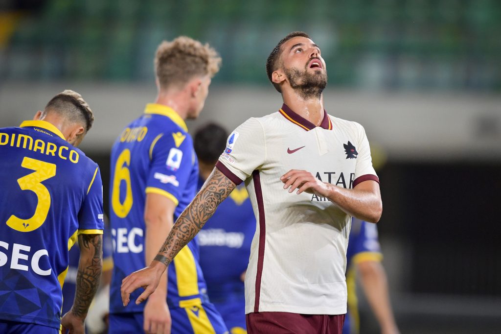 spinazzola Hellas Verona vs Roma- Serie A TIM 2020/2021