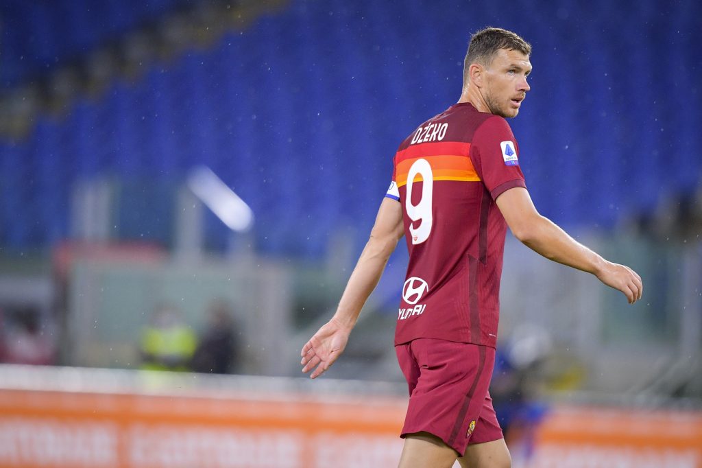 dzeko Roma vs Juventus - Serie A TIM 2020/2021