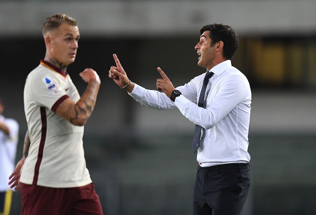 fonseca karsdorp Hellas Verona FC v AS Roma - Serie A