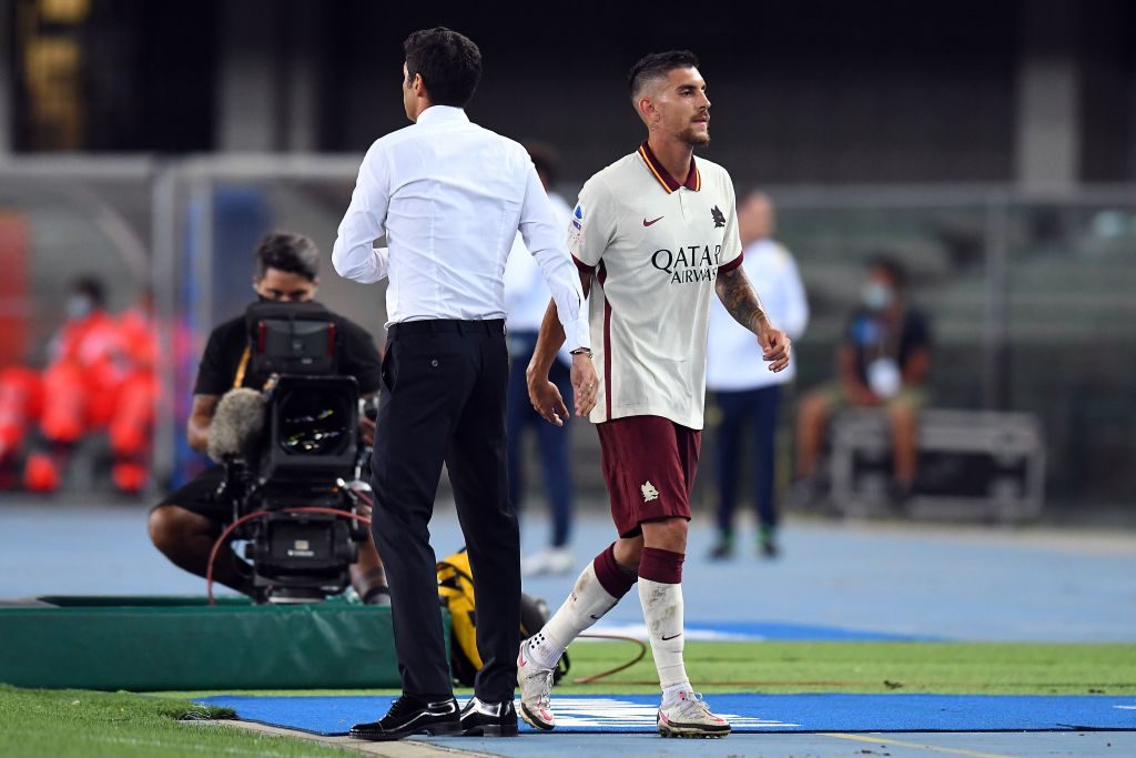 fonseca pellegrini Hellas Verona FC v AS Roma - Serie A