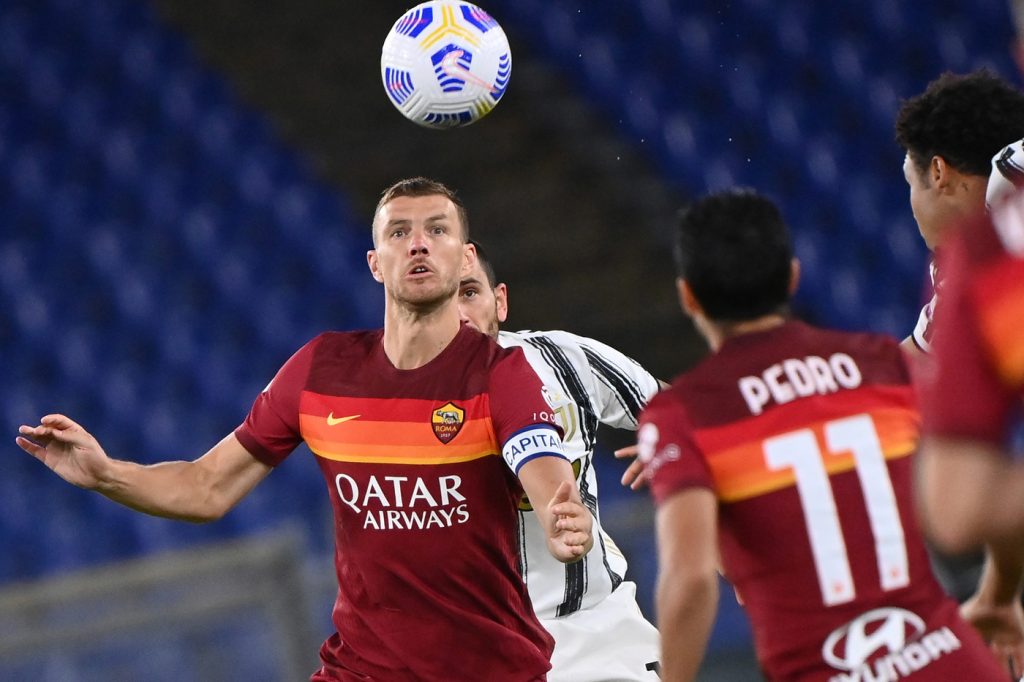 dzeko Roma vs Juventus - Serie A TIM 2020/2021