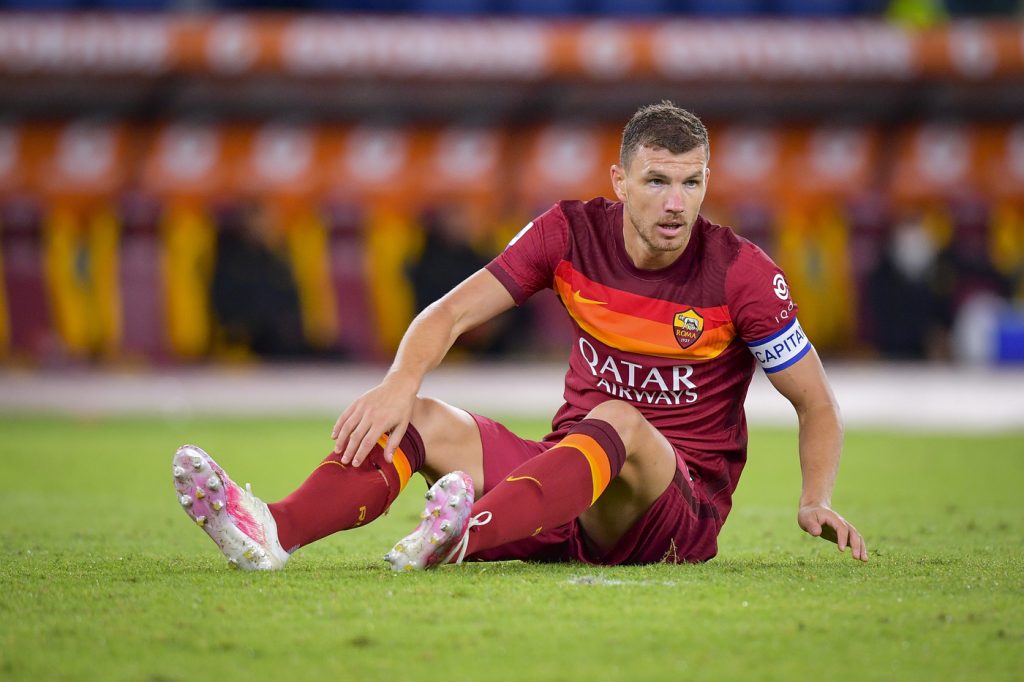dzeko Roma vs Juventus - Serie A TIM 2020/2021